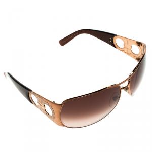 Salvatore Ferragamo Brown SF1174-B Aviator Sunglasses