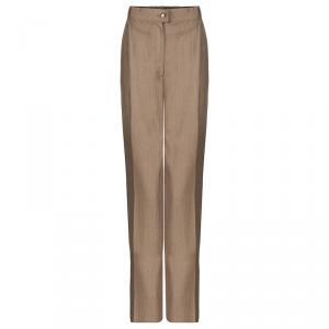 Salvatore Ferragamo Beige Tailored Pants XL