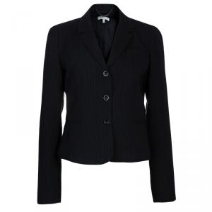 See by Chloe Black Pinstripe Tailored Blazer M