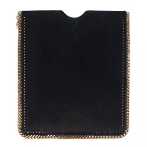 Stella McCartney Black Shaggy Deer Falabella Ipad Sleeve