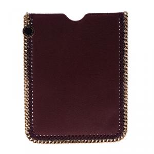 Stella McCartney Burgundy Fallabella iPad Case