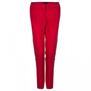 Stella McCartney Red Tailored Trousers M