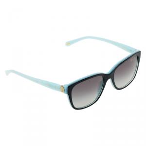 Pre Owned Tiffany & Co. Black and Blue 4083 Sunglasses