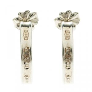 Tiffany & Co. 1837 Silver Hoop Earrings