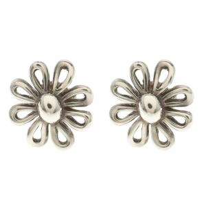 Tiffany & Co. Paloma Picasso Daisy Silver Stud Earrings 