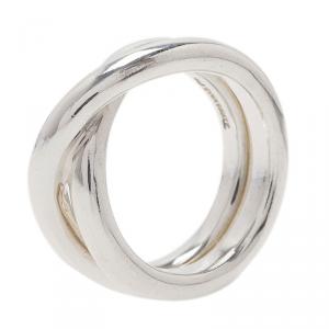 Pre Owned Tiffany & Co. Paloma's Calife Silver Ring Size 50.5