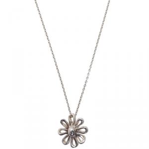 Pre Owned Tiffany & Co. Paloma Picasso Daisy Silver Pendant Necklace