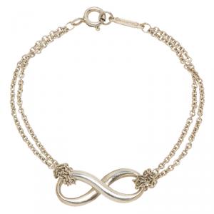 Pre Owned Tiffany & Co. Infinity Silver Bracelet