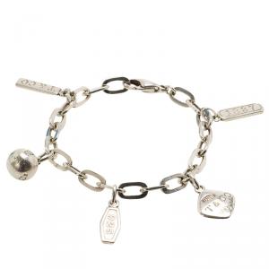 Pre Owned Tiffany & Co. Tiffany 1837 Silver Charm Bracelet