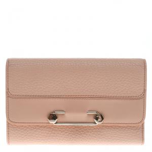 Tod's Pink leather Brooch Wallet