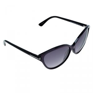Pre Owned Tom Ford Two Tone Priscila Cat Eye Sunglasses