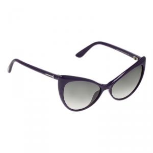 Pre Owned Tom Ford Purple Anastasia Cat Eye Sunglasses