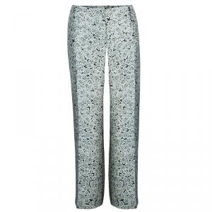 Tory Burch Green Print Trousers L