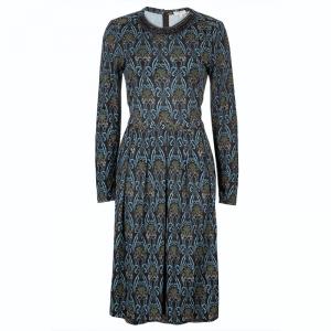 Tory Burch Brown Print Lulu Dress S