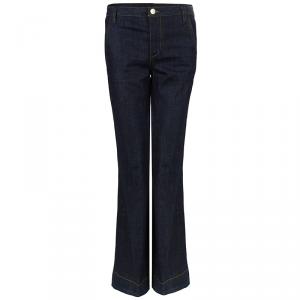 Tory Burch Blue Denim High Waist Flare Jeans S
