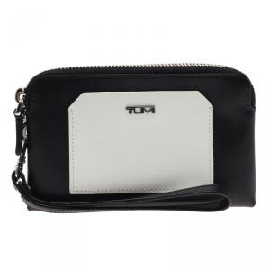 Tumi Two Tone Double Zip iPhone Wristlet Case 