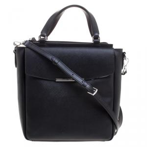Tumi Black Coated Canvas Kaylin Crossbody