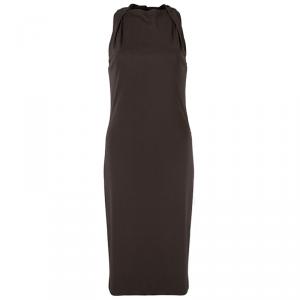 Vera Wang Brown Sleeveless Dress XS