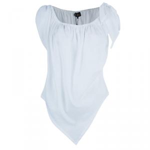 Vivienne Westwood Anglomania White Off-Shoulder Top M
