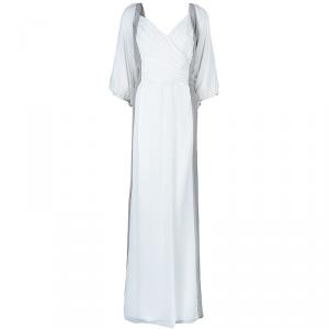White by Vera Wang Panel Chiffon Gown XXL