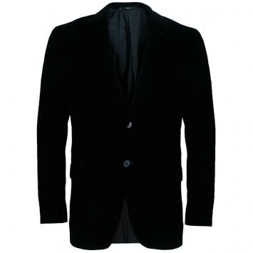 Pre Owned Z Zegna Men's Black Corduroy Blazer L