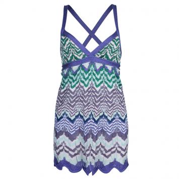 Missoni Zig-Zag Knit Sleeveless Top M