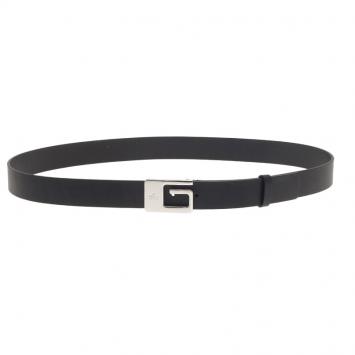 Pre Owned Gucci Metallic Black Leather Small Galaxy 