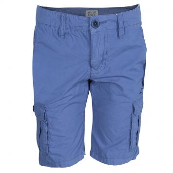 Pre Owned Armani Junior Blue Cotton Cargo Shorts 8 Yrs 