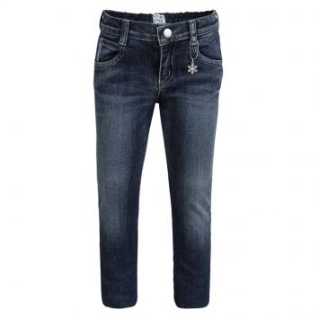 Pre Owned Armani Junior Indigo Dark Wash Denim Super Slim Fit Jeans 6 Yrs