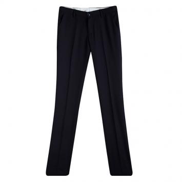 Pre Owned Armani Junior Navy Blue Wool Tailored Trousers 16 Yrs