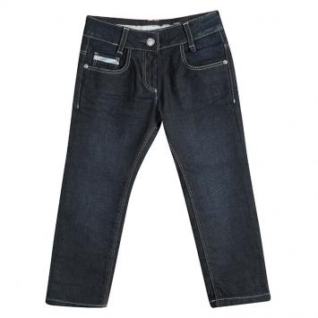 Pre Owned Burberry Indigo Dark Wash Denim Jeans 4 Yrs