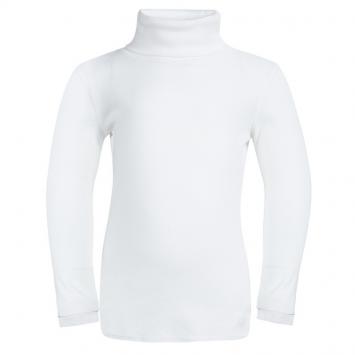 Pre Owned Burberry Children White Long Sleeve Turtle Neck T-Shirt 5 Yrs