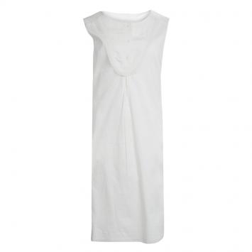 Pre Owned Chloe Cream Cotton Sleeveless Dress 12 Yrs