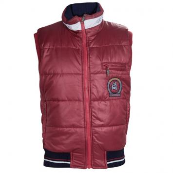 Pre Owned GF Ferré Red Quilted Vest 7/8 Yrs