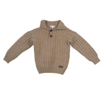 Pre Owned Gucci Beige Hooded Sweater 4 Yrs