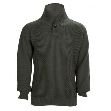 Pre Owned Gucci Olive Green Honeycomb Knit Sweater 5 Yrs