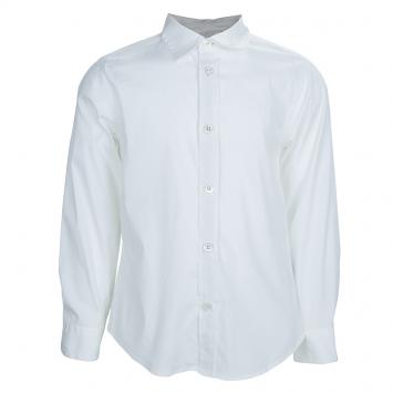 Pre Owned Gucci White Web Stripe Detail Long Sleeve Buttondown Shirt 5 Yrs