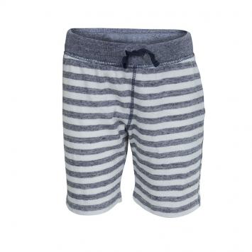 Pre Owned Gucci White Striped Cotton Terry Shorts  6 Yrs