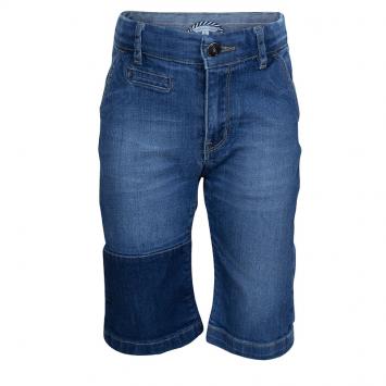 Pre Owned Little Marc Jacobs Indigo Faded Denim Bermuda Shorts 8 Yrs