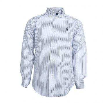 Pre Owned Ralph Lauren Striped Cotton Long Sleeve Button Front Shirt 5 Yrs