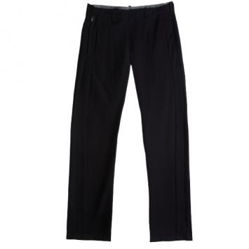 Pre Owned Armani Collezioni Black Jersey Straight Fit Trousers XXXL