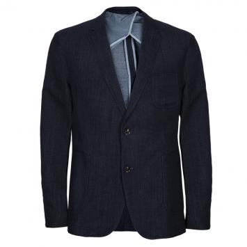 Pre Owned Boss by Hugo Boss Men's Black Pocket Detail Blazer XL