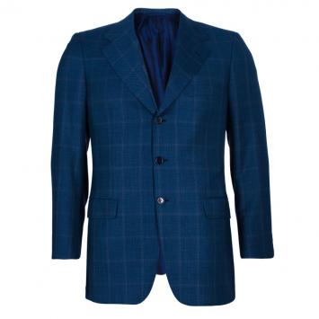 Pre Owned Brioni Men's Blue Wool Blazer M