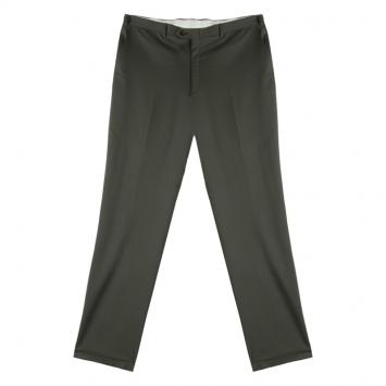 Pre Owned Brioni Olive Green Roman Style Wool Trousers 4XL
