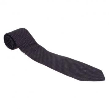 Pre Owned Burberry Purple Polka Dot Silk Tie