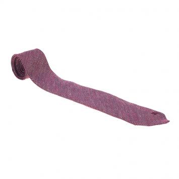 Pre Owned Burberry Purple Silk Tie