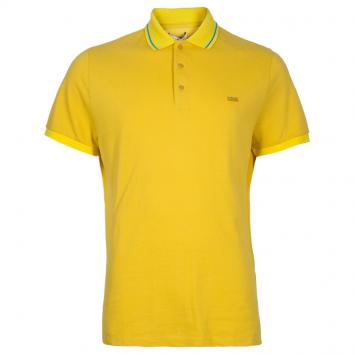 Pre Owned Burberry Men's Yellow Polo Shirt XXL 