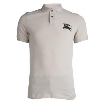 Pre Owned Burberry Brit Beige Polo T- Shirt S