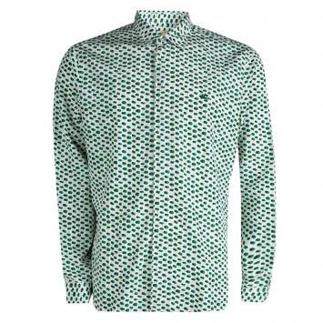 Pre Owned Burberry Printed Long Sleeve Button Front Ancell Shirt XXL