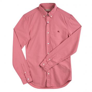 Pre Owned Burberry Brit Rose Pink Cotton Long Sleeve Carmell Shirt XS